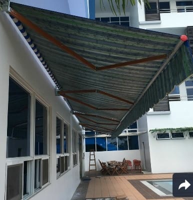 Bạt Mái Hiên 012